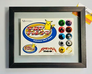 Pokemon 2000 World Challenge Spring and Summer Stickers Framed Japanese - Picture 1 of 5