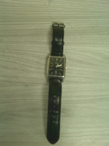 HUGO BOSS MENS WATCH WITH SQUARE FACE & LEATHER STRAP HB203.1.14.2583 - GENUINE - Picture 1 of 4