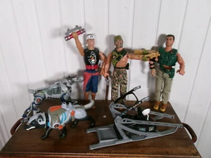 ACTION MAN Crossbow Hunter super Ninja Artic Wolf Bowman Polar mission chien - Imagen 1 de 5