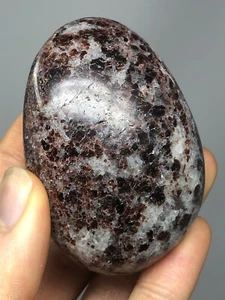 Garnet Polished 5.5oz Natural India Gemstone Health Vitality Reiki N29 - Picture 1 of 12