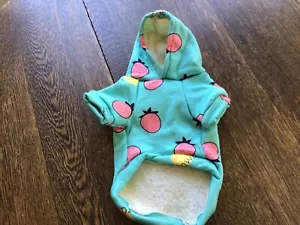Pet Fleece Hoodie Clothes Puppy Warm Jumper Sweater Coat For Small Dog - Picture 1 of 4