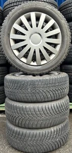 4 Orig AUDI Winterräder Stahl 205/55 R16 91H A3 8V KBA 43930 1637 - Bild 1 von 6