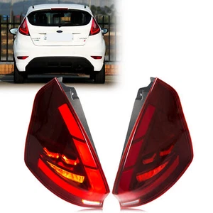LED Tail Lights for Ford Fiesta Hatchback SE ST 2011-2019 Sequential Rear Lamps - Picture 1 of 5