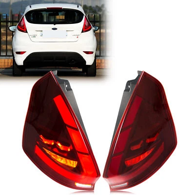 LED 尾灯适用于福特 Fiesta Hatchback SE ST 2011 - 2019 顺序后灯 — 第 1/4 张图片