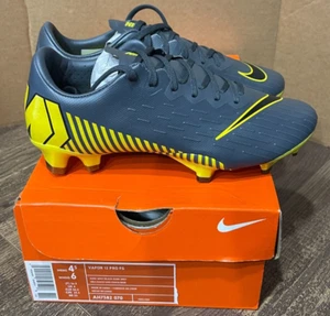 NEW NIKE MERCURIAL VAPOR 12 XII PRO FG Soccer Cleats Men's Size 4.5 AH7382-070 - Picture 1 of 8