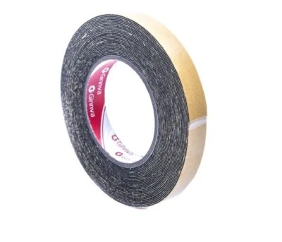 Heavy Duty GINNVA Double Sided Foam Tape Black (1.8cm X 9m X 2rolls) - Image 1 of 3