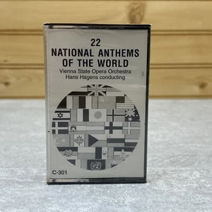 22 National Anthems of the World (CASSETTE TAPE, Collectors Choice) C-301 SEALED - Picture 1 of 4