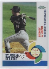 2009 Topps Chrome World Baseball Classic Blue Refractor /199 Sidney de Jong #W64