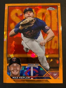 2023 Topps Chrome Sapphire Edition Orange 253 Max Kepler ed/25 - Bild 1 von 2