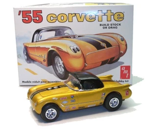 AMT Retro Deluxe '55 Corvette 1:25 Scale Model Kit AMT 683/12 New in Box - Picture 1 of 1