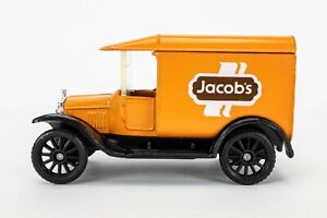 Matchbox MI-213 Model T Ford Van ORANGE CREME / JACOB'S / IRELAND PROMO RELEASE