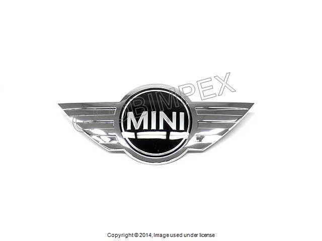 BMW Cooper Emblema 'MINI' Alas para Capó GENUINO OEM NUEVO + 1 año de Garantía Foto 1 de 1