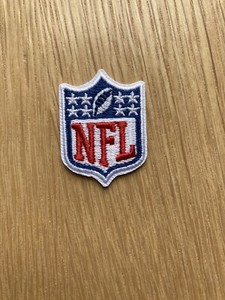 Small NFL Logo Embroidered  Iron On Patch Great For Jackets & Hats 1in X 1.5in