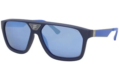 Gafas de sol Fila SF8496 U43P para hombre lentes polarizadas azules/azules cuadradas 59 mm Foto 1 de 4