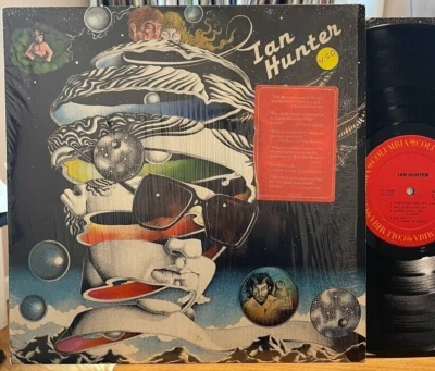 Ian Hunter Self-Titled Vinyl LP Columbia PC 33480 Once Bitten Twice Shy Shrink - Imagem 1 de 4