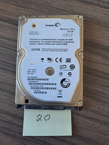 Seagate 250GB 2.5" 7200RPM 16MB 3Gbps SATA HDD Hard Drive 9GE14G-500 OEM - Picture 1 of 1