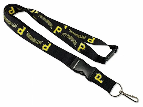 Pittsburgh Pirates MLB Black Lanyard Cover
