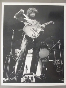 Jimmy Page Led Zeppelin black & white 8 1/2 X 11 promo photo Violin Bow ! - Picture 1 of 1