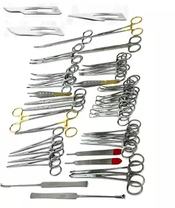 141 PZ CANINO+FELINE SPAY PACK STRUMENTI CHIRURGICI VETERINARI - Foto 1 di 6