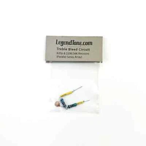 2x Circuito de purga aguda (matriz de tapa 820p y resistencias 220K/56K) para Humbuckers - Imagen 1 de 2