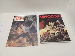CARBON Volume 1 Xenozoic By Mark Schultz (Flesk, 2013) w/ both Signed Print  - Picture 1 of 9