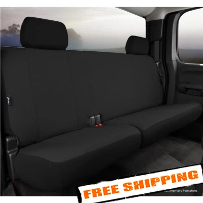FIA Seat Protector 2nd Row Black Seat Cover for 20-23 Silverado 2500HD/3500HD - Image 1 of 4
