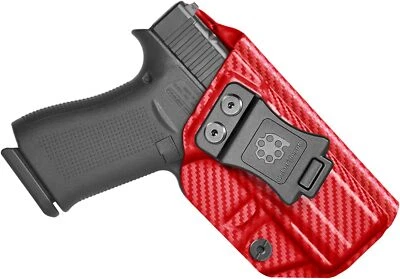 Amberide IWB KYDEX Holster Fit: Glock 43/43X Inside Waistband - USA KYDEX Made - - Image 1 of 4