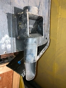 Piper Cub Air Intake Scoop Assembly, 2 Pieces, Airbox NOT Included - Picture 1 of 7