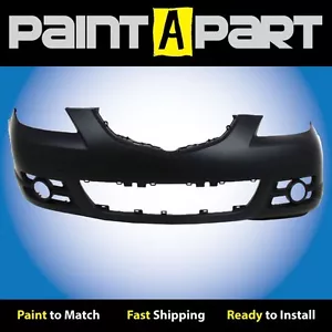 Fits: 2004 2005 2006 Mazda 3 Sport Front Bumper Cover (PREMIUM) Painted - Picture 1 of 3