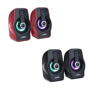 Altoparlanti Casse per PC USB Audiocore 4Ω 3 W x 2 (RMS) - Imagen 1 de 9