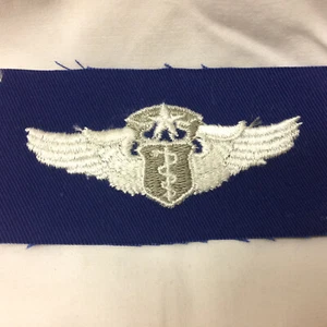 Parche Militar De Colección Ejército Fuerza Aérea Maestro Cirujano de Vuelo Blanco sobre Azul Var - Imagen 1 de 6