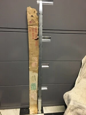 NOS FORD C3OZ-16411-A 1963 FAIRLANE 500 GUARDABARROS DELANTERO MOLDURA 50" ALUMINIO MOLDURA Foto 1 de 4