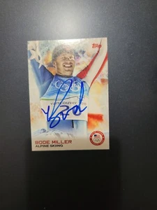 signed auto card bode miller - Picture 1 of 1