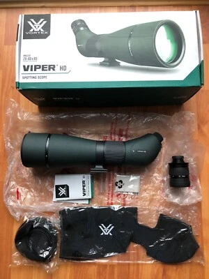 Vortex Viper HD 20-60x85 Angled Spotting Scope with Case V502 - Brand New in Box - Image 1 of 4