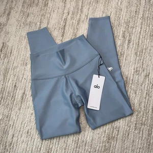 Alo Yoga 7/8 High Waist Airlift Legging - Celestial Blue / XS - Picture 1 of 4