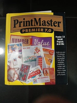 PrintMaster Premier 7.0 Windows 95, 98 Desktop Publishing - Image 1 of 4
