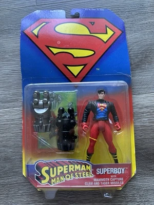 超人肯纳超级男孩动作玩偶全新 1995 年超级英雄密封 — 第 1/4 张图片