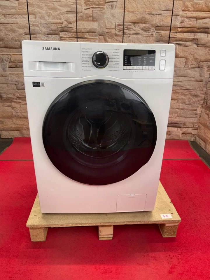 Samsung WD81TA049BE/EG Waschtrockner 8+5 kg SchaumAktiv AirWash Flecken-Intensiv - Bild 1 von 4