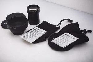 Nikon COOLPIX Zubehörset - WC-E80 Wide & TC-E15 Tele Converter Objektive - Bild 1 von 8
