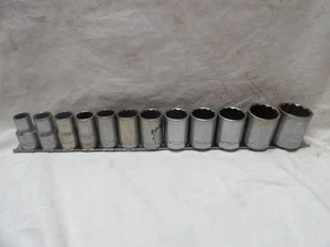 Craftsman 1/2" Drive 12 pc. Socket Set 7/16" to 1-1/16" USA - Picture 1 of 9