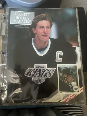 Beckett Hockey Magazine Issue #1 Sept/Oct 1990 Wayne Gretzky LA Kings NHL Rare - Image 1 of 4
