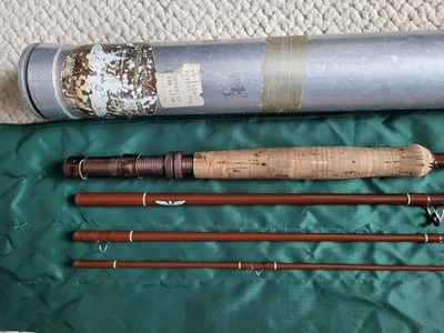 Varilla de mosca Fenwick Voyageur FF-765-4 de colección, 7'6", 4 piezas, 6 wt. Bolsa, tubo Foto 1 de 4