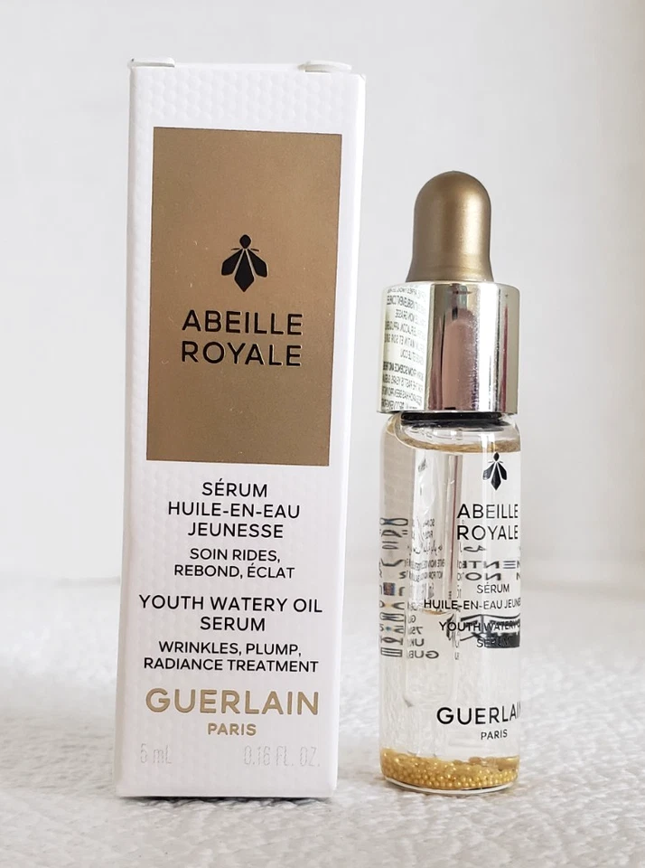 GUERLAIN ABEILLE ROYALE  Youth Watery Oil Serum .16 fl oz  Mini Size NEW Foto 1 de 1