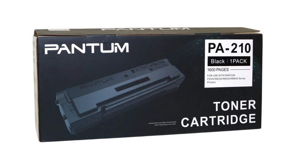 Pantum PA-210 tóner negro 1.600 páginas para Pantum P2500, M6500, M6600