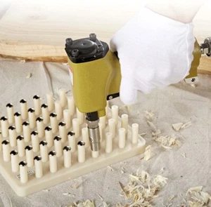 Pneumatic Thumbtack Staple Guns Air Nailer Stapler Machine Fastener 54pcs Pad - Picture 1 of 5