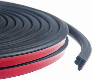 Car Weather Stripping,Universal Self Adhesive Auto Door Rubber Draft Seal Strip, - Picture 1 of 5