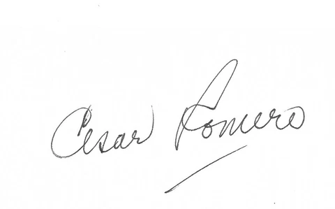 CESAR ROMERO AUTOGRAGRAPHED INDEX CARD, TV's BATMAN THE JOKER Cover