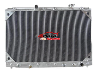 Radiador de alumínio para 1992-1996 Toyota Camry Base DX DLX LE SE XLE 2.2L l4 AT - Imagem 1 de 4