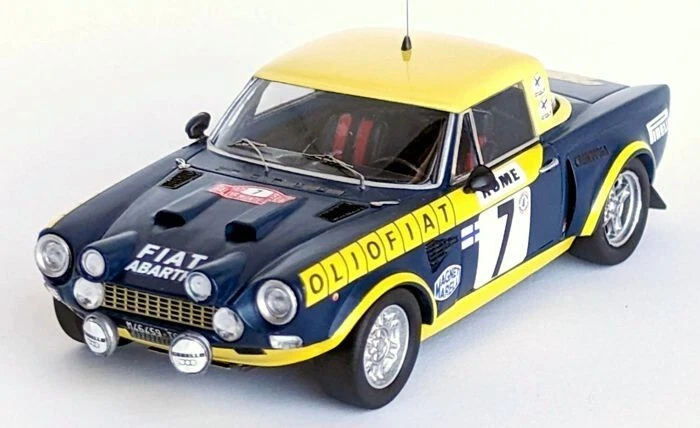 1/43 TROFEU DSN186 - Fiat 124 Abarth Olio Fiat Rallye Montecarlo 1976 #7 Alen - Immagine 1 di 1