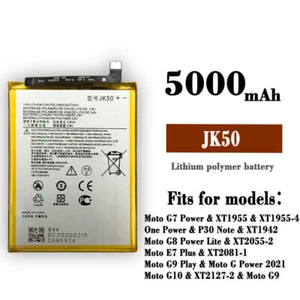 Nuevo Para Motorola Moto G Power G8 Power lite XT2127-2 P30 NOTE JK50 Batería + Herramienta - Imagen 1 de 5